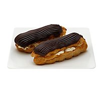 Bakery Eclair Double Chocolate 2 Count - Each