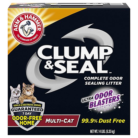 ARM & HAMMER Clump Seal Multi Cat Litter - 14 Lb