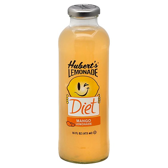 Huberts Lemonade Diet Mango - 16 Fl. Oz.