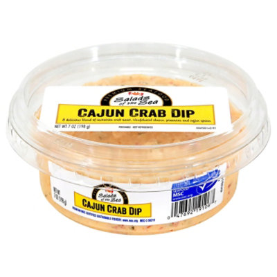Salads Of The Sea Cajun Crab Dip - 7 Oz - Image 1