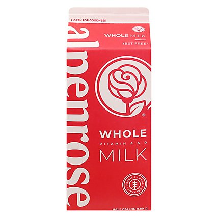 Alpenrose Whole Milk - Half Gallon - Image 3