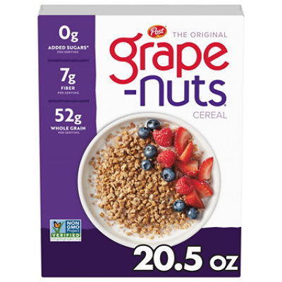 Post Grape-Nuts Cereal Large Size - 20.5 Oz