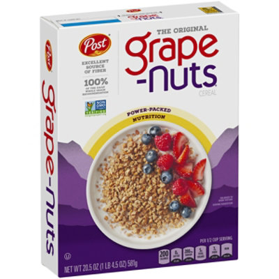 Post Grape-Nuts Original Low Fat Breakfast Cereal - 20.5 Oz - Image 2