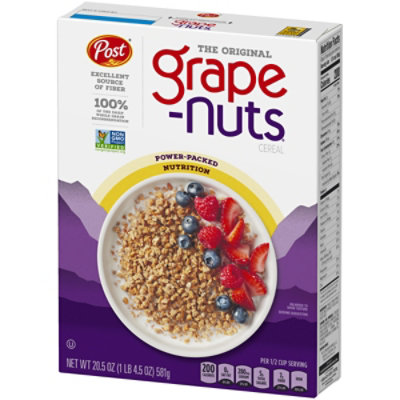 Post Grape-Nuts Original Low Fat Breakfast Cereal - 20.5 Oz - Image 4