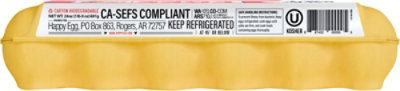 Happy Egg Co. Eggs Free Range Large - 12 Count - Image 7