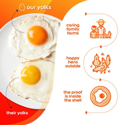 Happy Egg Co. Eggs Free Range Large - 12 Count - Image 5