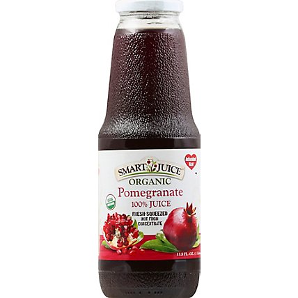 Smart Juice Organic Pomegranate - 33.8 Fl. Oz. - Image 1