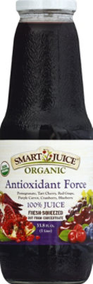 Smart Juice Organic Antioxidant Force - 33.8 Fl. Oz.