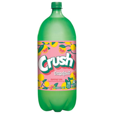 Crush Grapefruit Soda Bottle - 2 Liter