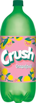 Crush Grapefruit Soda Bottle - 2 Liter - Image 2