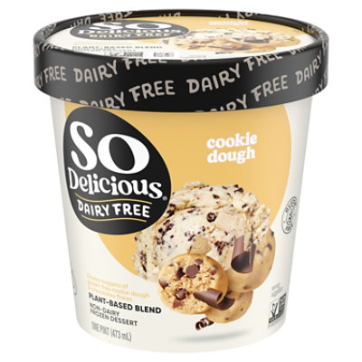 So Delicious Frozen Dessert Dairy Free Coconut Milk Cookie Dough - 1 Pint - Image 2