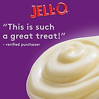Jell-O Vanilla Sugar Free Ready to Eat Pudding Cups Snack Cups - 4 Count - Image 7