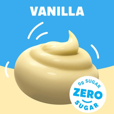 Jell-O Vanilla Artificially Flavored Zero Sugar Ready-to-Eat Pudding Snack - 4 Count - Image 3
