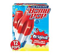Bomb Pop Original Ice Pops - 12-1.75 Fl. Oz.