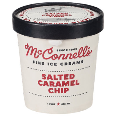 McConnells Ice Cream Holy Cow Salted Caramel Chip - 1 Pint - Image 3