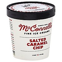 McConnells Ice Cream Holy Cow Salted Caramel Chip - 1 Pint - Image 1
