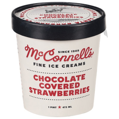 McConnells Ice Cream Chocolate Covered Strawberries - 1 Pint - Image 3