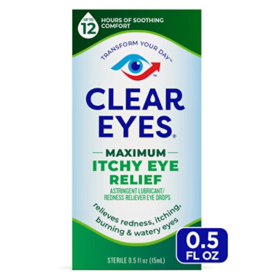 Clear Eyes Max Relief Drops - .5 Fl. Oz.