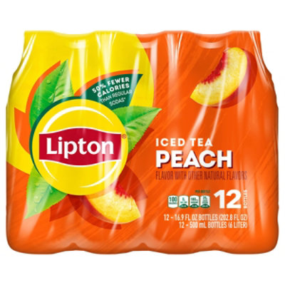 Lipton Iced Tea Peach - 12-16.9 Fl. Oz. - Image 3