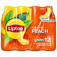 Lipton Iced Tea Peach - 12-16.9 Fl. Oz. - Image 2