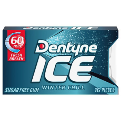 Dentyne Ice Gum Winter Chill Sugar Free - 16 Count