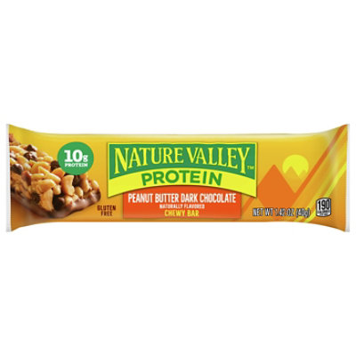 Nature Valley Protein Bar Chewy Peanut Butter Dark ...