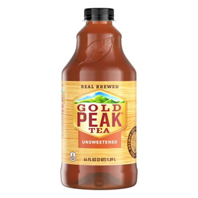 Gold Peak Tea Black Iced Unsweetened - 64 Fl. Oz. - Image 1