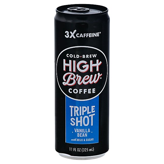 High Brew Coffee Triple Shot Vanilla - 11 Fl. Oz.