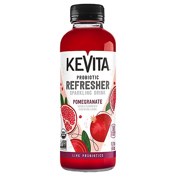 KeVita Pomegranate Sparkling Probiotic Drink - 15.2 Fl. Oz.