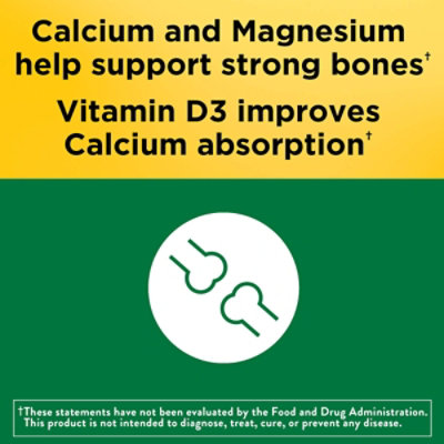 Nature Made Dietary Supplement Tablets Minerals Calcium Magnesium Zinc With Vitamin D - 300 Count - Image 5