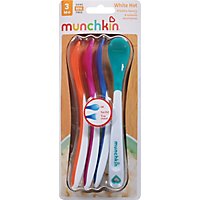 Munchkin Safety Spoons White Hot 3+ Months - 4 Package - Image 2