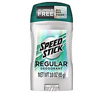Speed Stick Deodorant Regular - 3 Oz