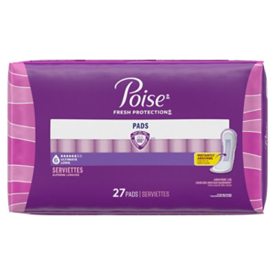 Poise Incontinence Pads 6 Drop Absorbency Incontinence Pads - 27 Count - Image 8