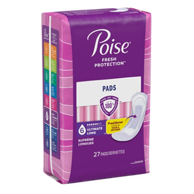 Poise Incontinence Pads 6 Drop Absorbency Incontinence Pads - 27 Count - Image 7