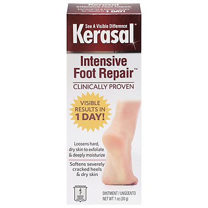 Kerasal Exfoliating Moisturizer Foot Ointment - 1 Oz - Image 1
