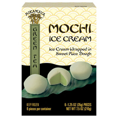 Mikawaya Mochi Green Tea Ice Cream - 12 Fl. Oz.