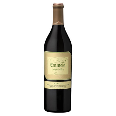 Emmolo Wine Merlot - 750 Ml - Image 3