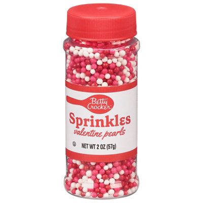 Betty Crocker Cupcake Gems Valentine Pearls - 2.0 Oz