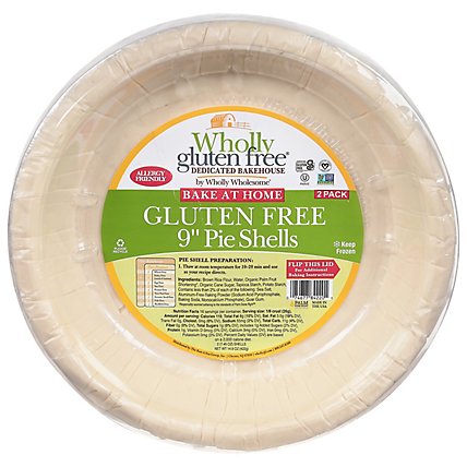 Wholly Wholesome Pie Shells Wholly Gluten Free 9 Inch 2 Count - 14.9 Oz - Image 2