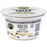 Open Nature Yogurt Greek Nonfat Strained Vanilla - 5.3 Oz - Image 3
