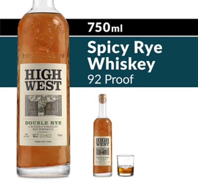High West Double Rye Whiskey 92 Proof - 750 Ml