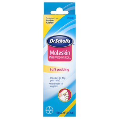 Dr. Scholls Moleskin Plus Roll - 1 Each - Image 3