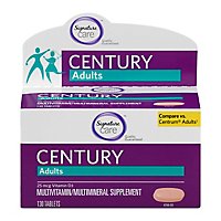 Signature Care CENTURY Adults Vitamin D 1000IU Dietary Supplement Tablet - 130 Count - Image 3
