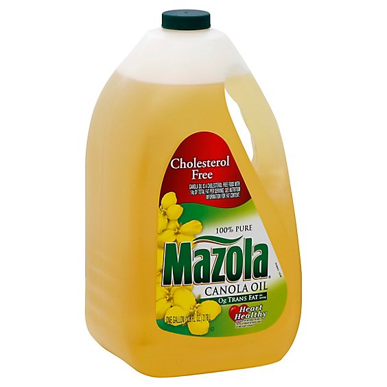 Mazola Canola Oil Cholesterol Free - 1 Gallon