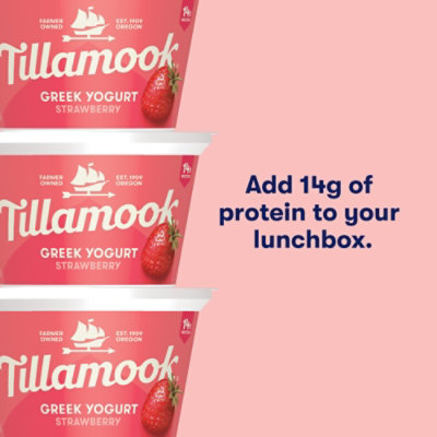 Tillamook Strawberry Greek Yogurt - 5.3 Oz - Image 5