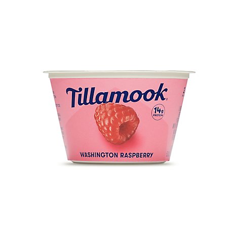 Tillamook Washington Raspberry Greek Yogurt - 5.3 Oz