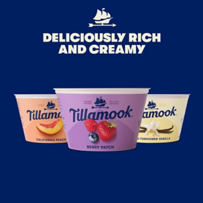 Tillamook Low Fat Old Fashioned Vanilla Greek Yogurt - 5.3 Oz - Image 4