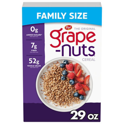 Post Grape-Nuts Cereal - Family Size - 29 Oz
