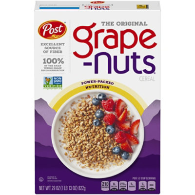 Post Grape-Nuts Original Low Fat Hight Fiber Breakfast Cereal - 29 Oz - Image 3