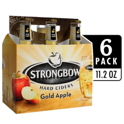 Strongbow Gold Apple Hard Cider Bottles - 6-11.2 Fl. Oz. - Image 4